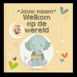 Babyboek "Welkom op de wereld" personaliseren