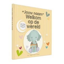 Babyboek "Welkom op de wereld" personaliseren