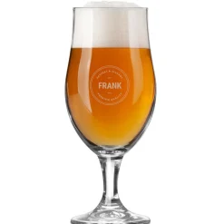 Bierglas met naam