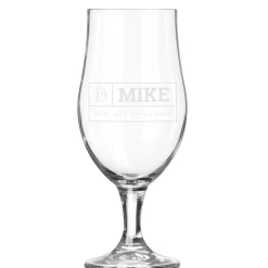 Bierglas met naam