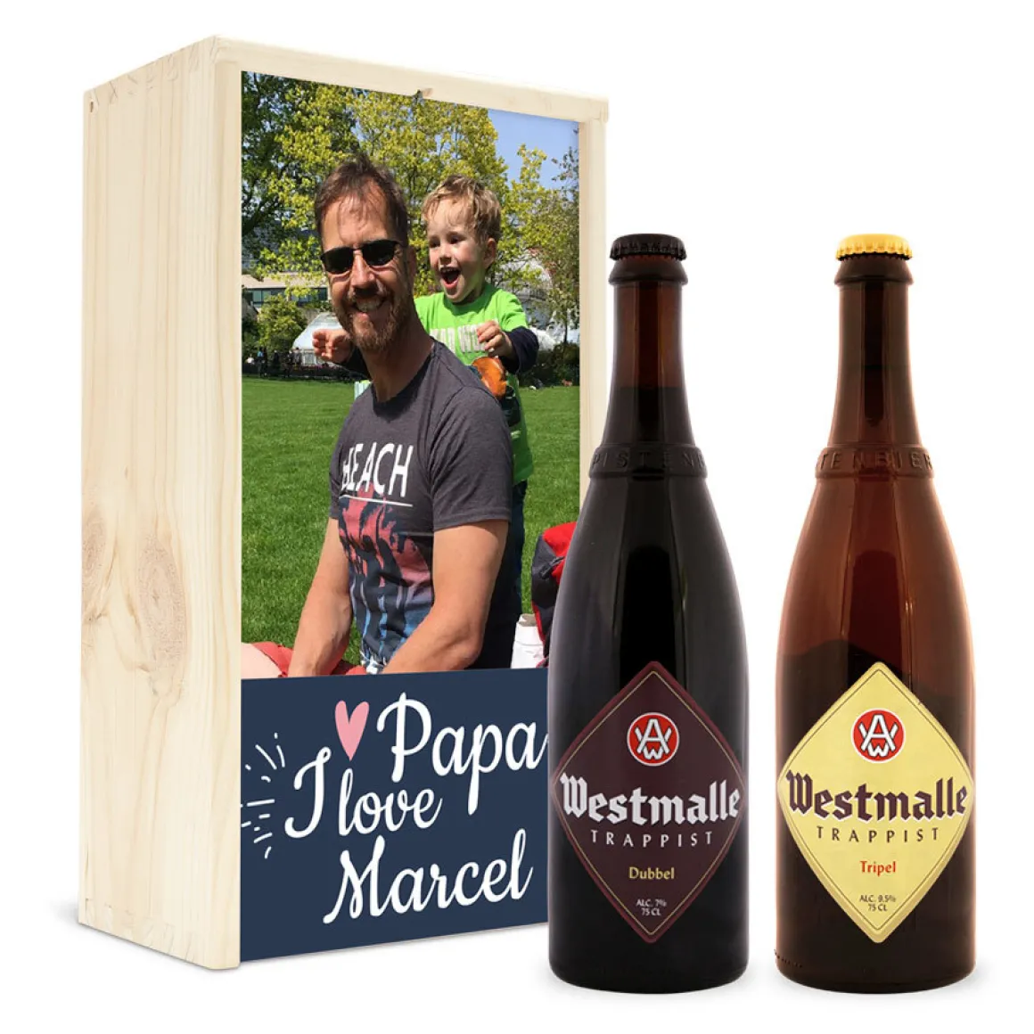 Bierpakket in kist - Westmalle