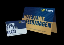 Bloomposy met Fijne Feestdagen Primera Keuze Cadeaukaart