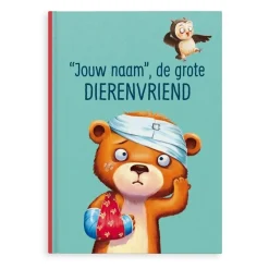 Boek "De grote dierenvriend" personaliseren