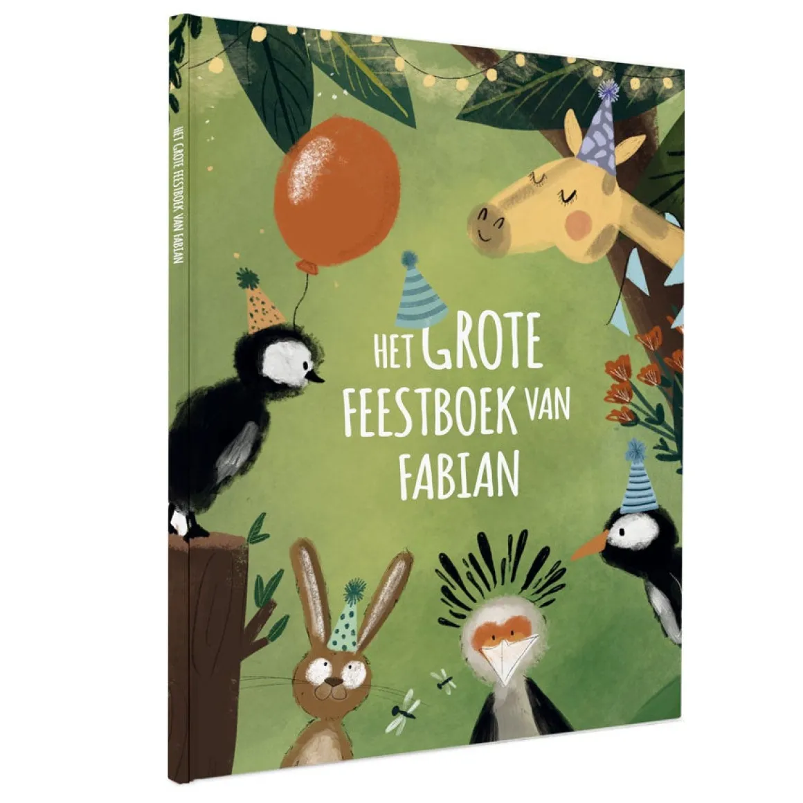 Boek Het grote feestboek personaliseren