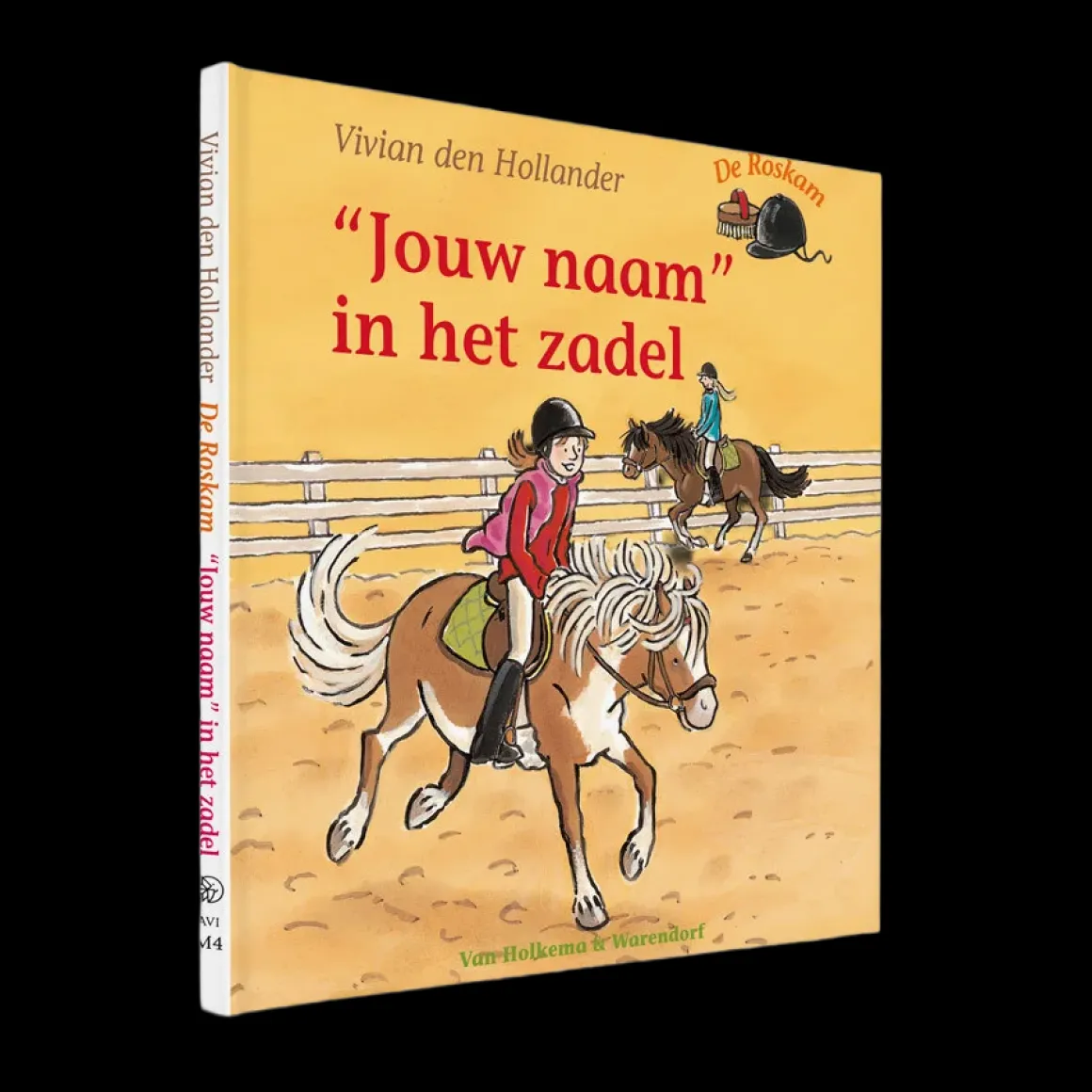 Boek "In het zadel" personaliseren