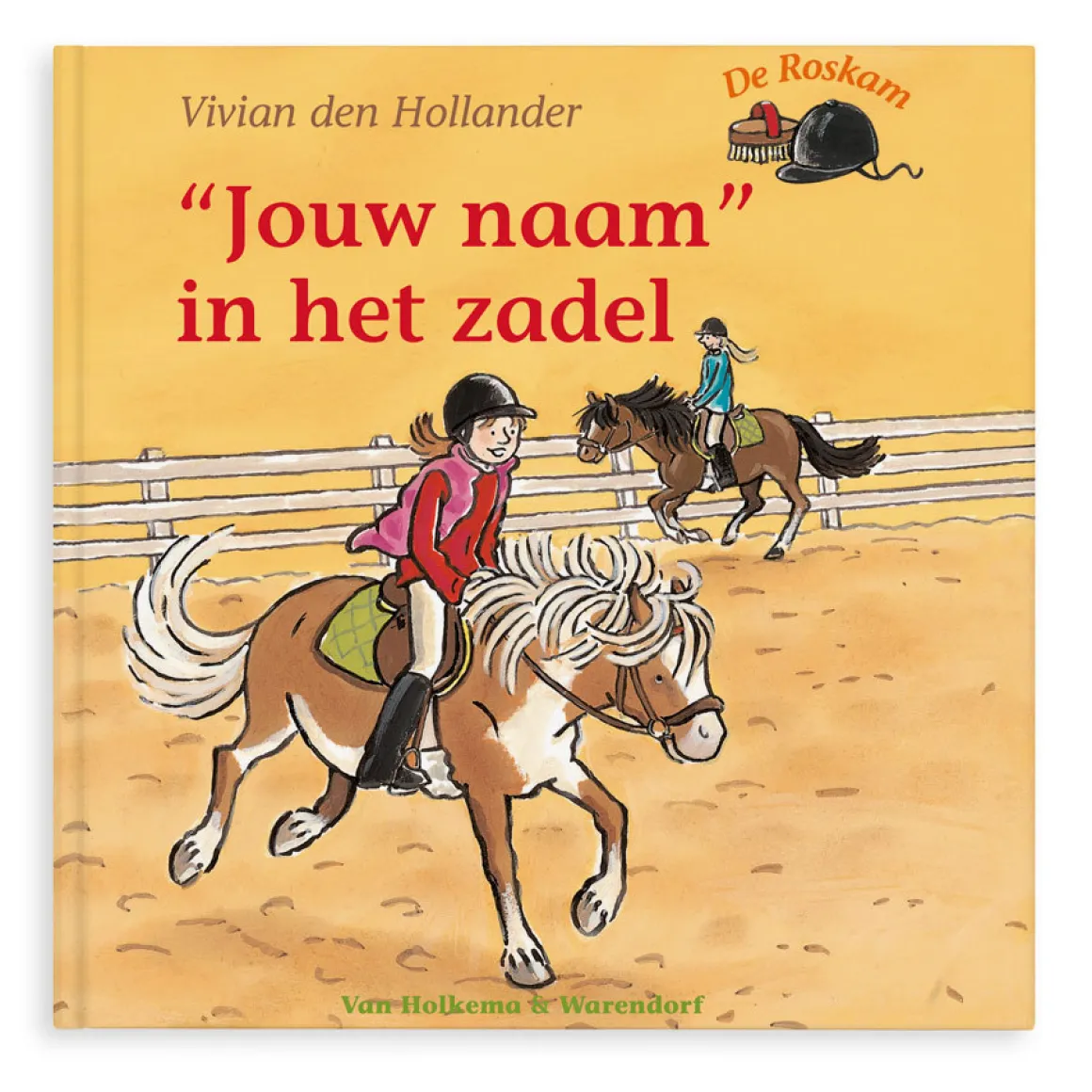 Boek "In het zadel" personaliseren