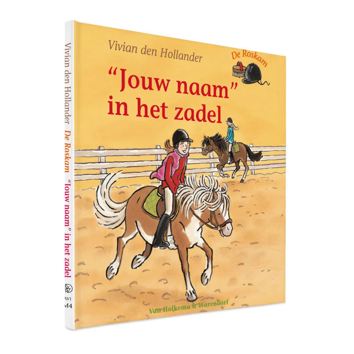 Boek "In het zadel" personaliseren