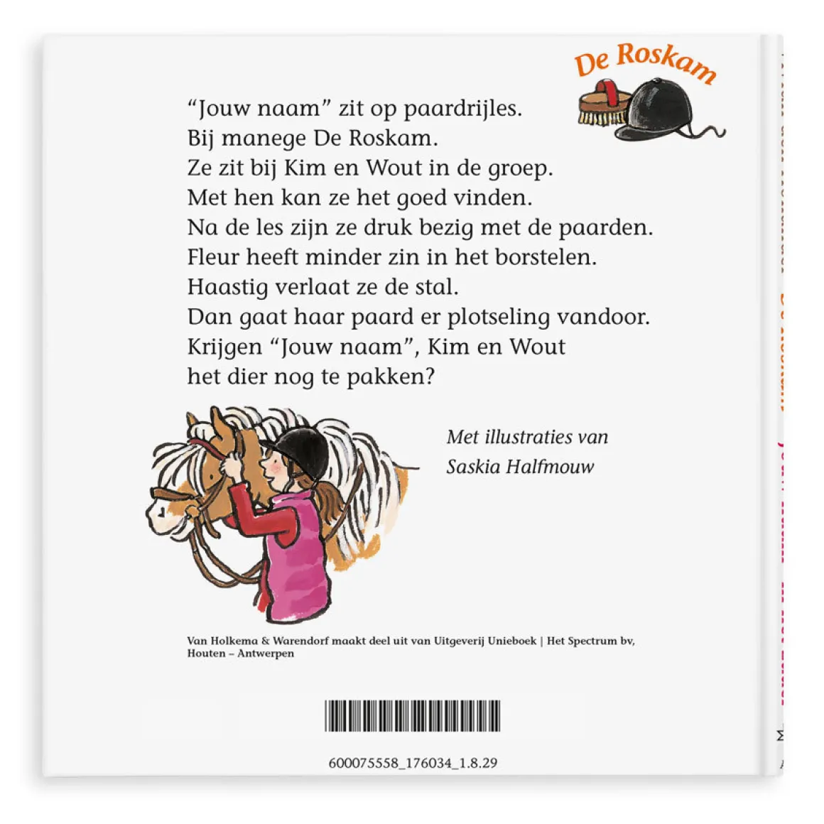 Boek "In het zadel" personaliseren