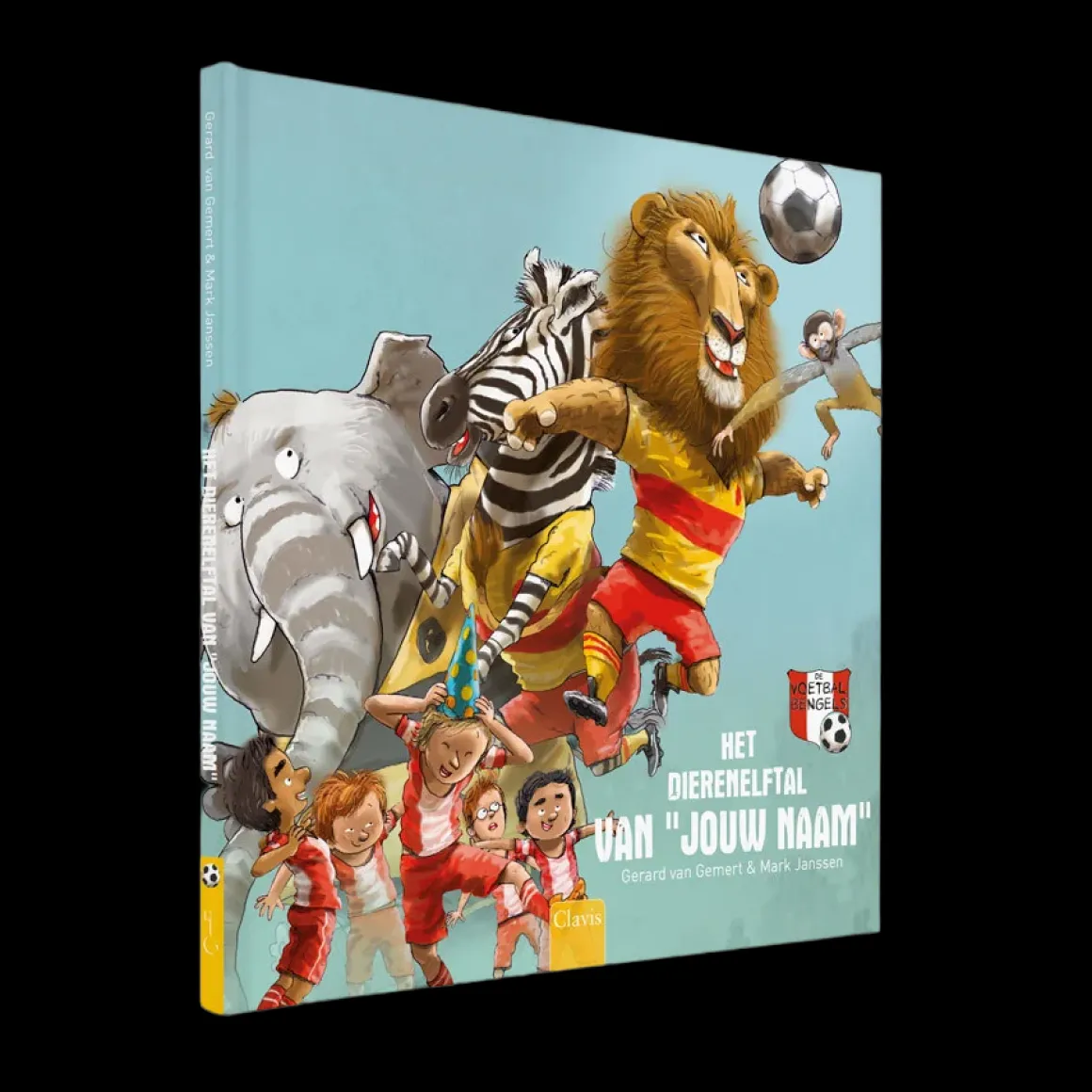 Boek "Jouw eigen dierenelftal" personaliseren