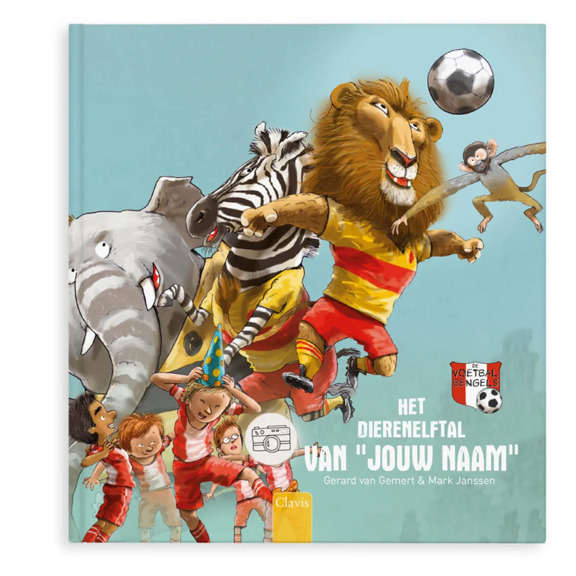 Boek "Jouw eigen dierenelftal" personaliseren