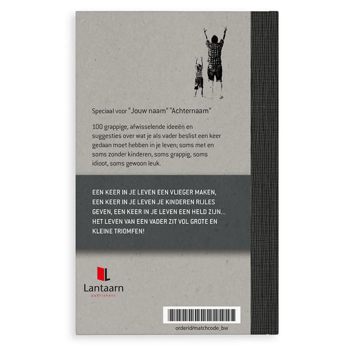 Boek met naam - 100 dingen die een vader eens in zijn leven moet hebben gedaan