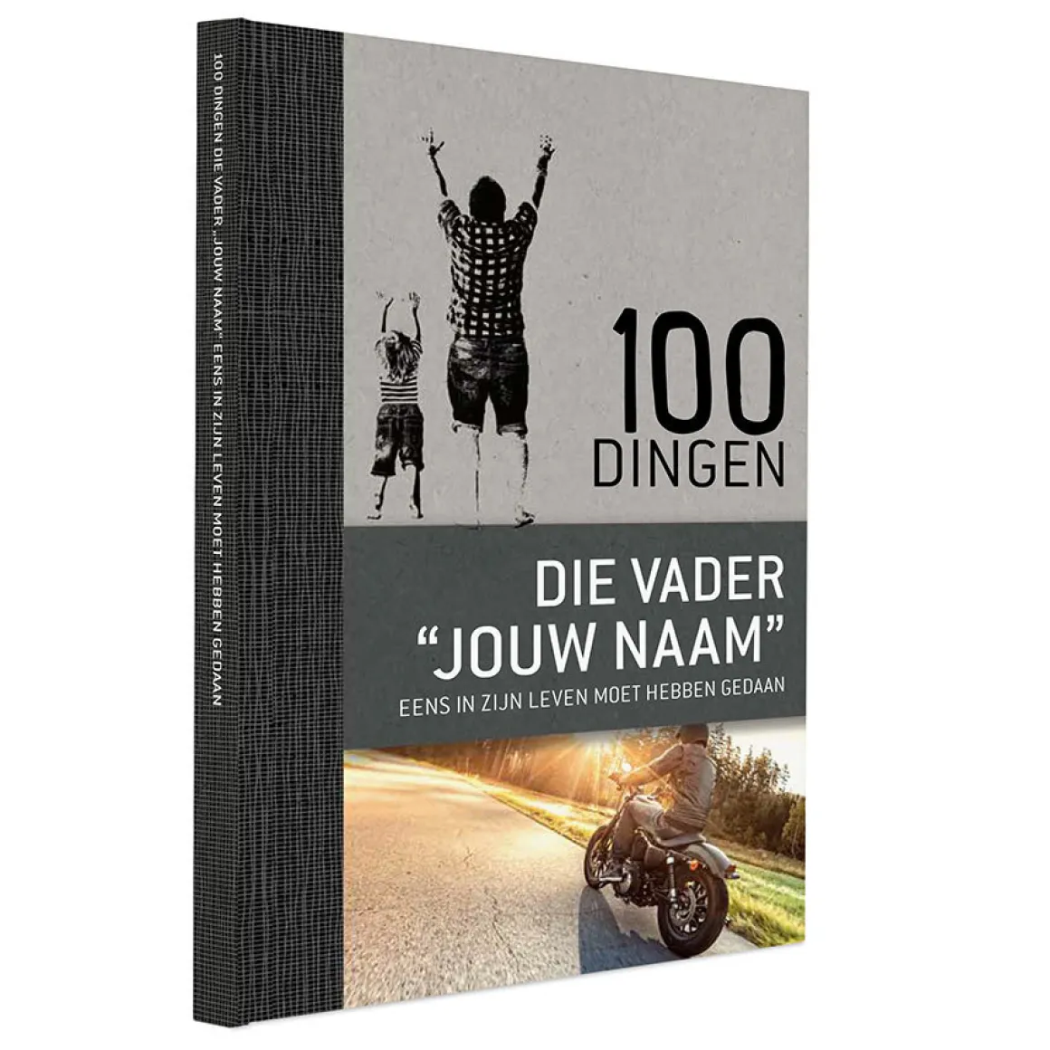 Boek met naam - 100 dingen die een vader eens in zijn leven moet hebben gedaan