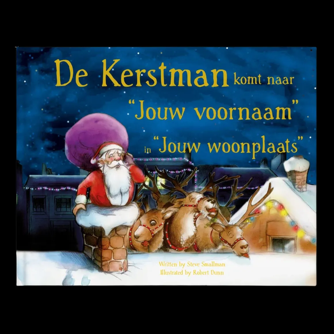 Boek met naam - De kerstman komt