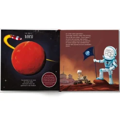 Boek met naam - De kleine astronaut
