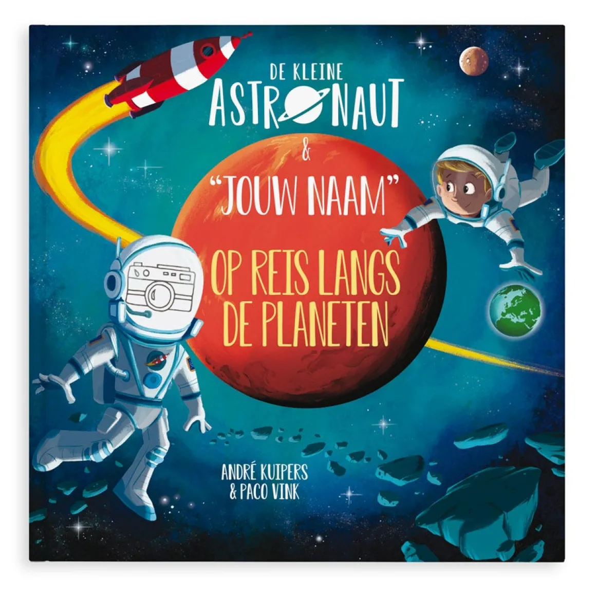 Boek met naam - De kleine astronaut