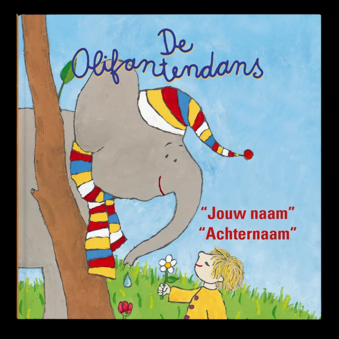 Boek met naam - De Olifantendans