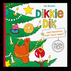 Boek met naam - Dikkie Dik - Viert Kerstmis