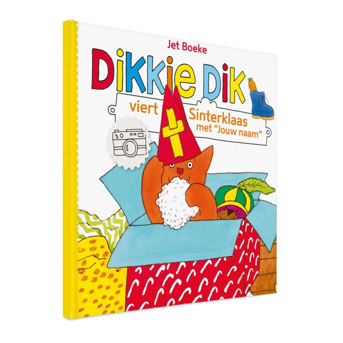 Boek met naam - Dikkie Dik - Viert Sinterklaas