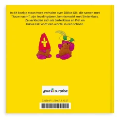 Boek met naam - Dikkie Dik - Viert Sinterklaas