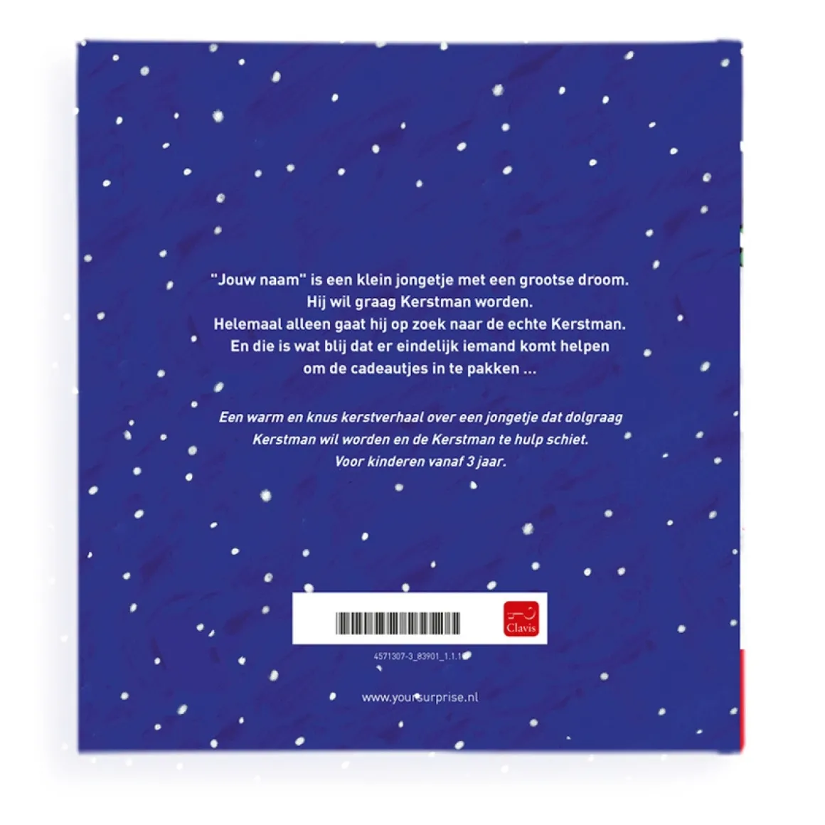 Boek met naam - Kerstmanboek