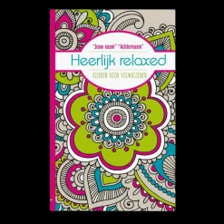 Boek met naam - Kleurboek voor volwassenen - Heerlijk relaxed