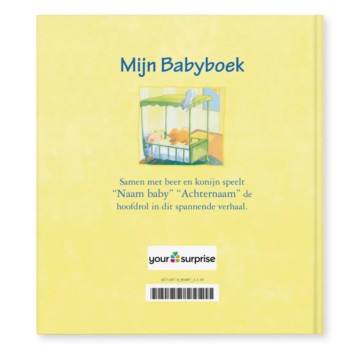 Boek met naam - Mijn Babyboek