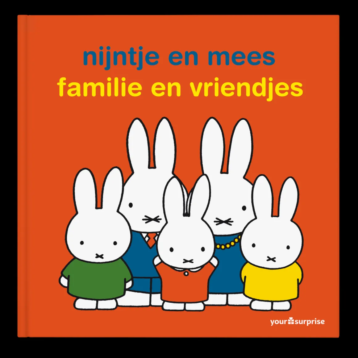 Boek met naam - Nijntje - Familie en vriendjes