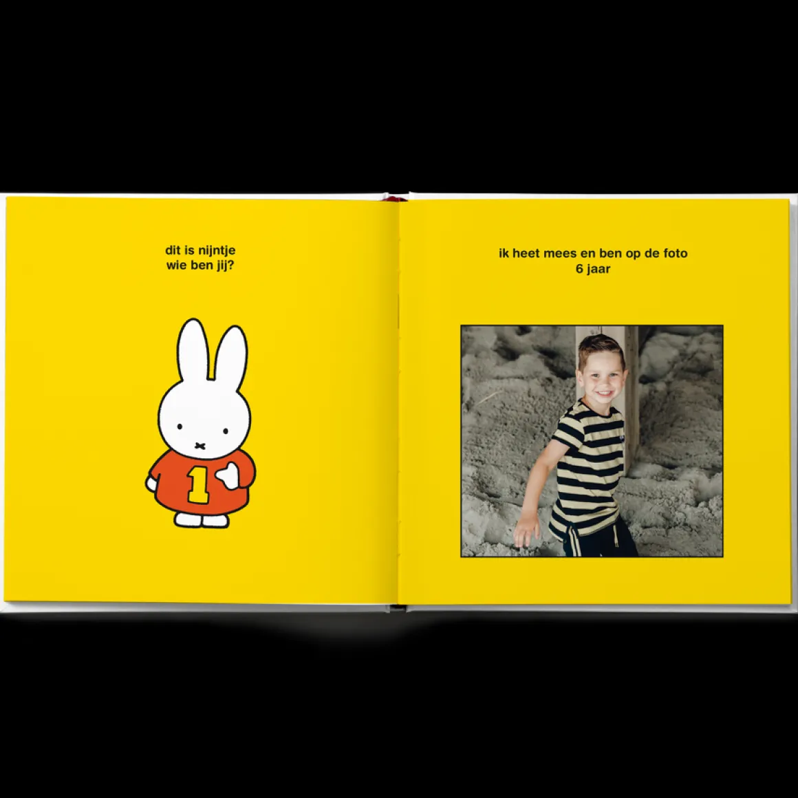 Boek met naam - Nijntje - Familie en vriendjes