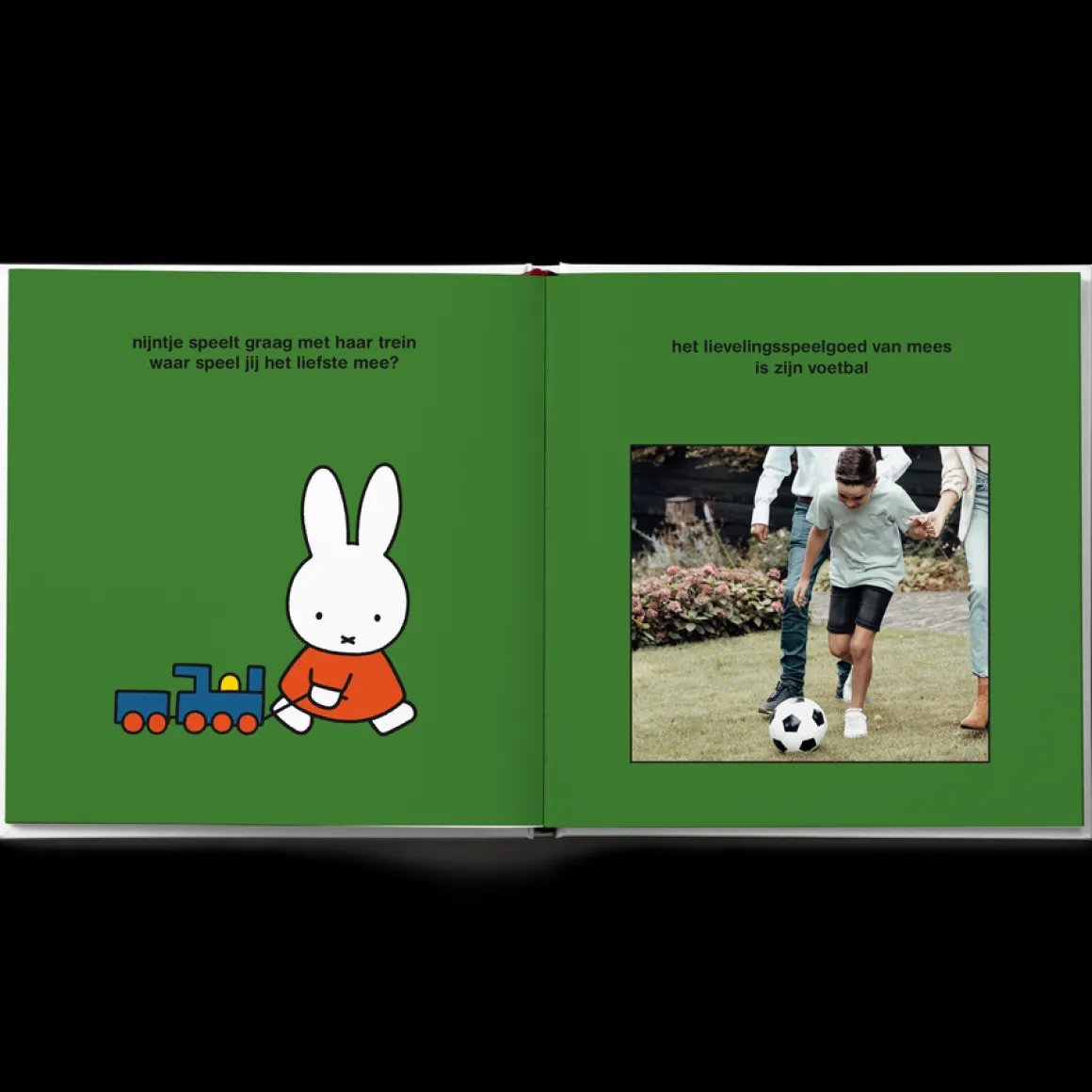Boek met naam - Nijntje - Familie en vriendjes