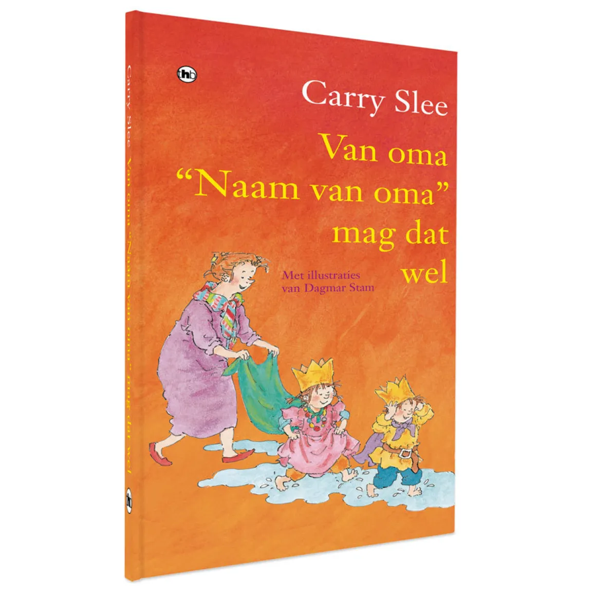 Boek met naam - Van oma mag dat wel