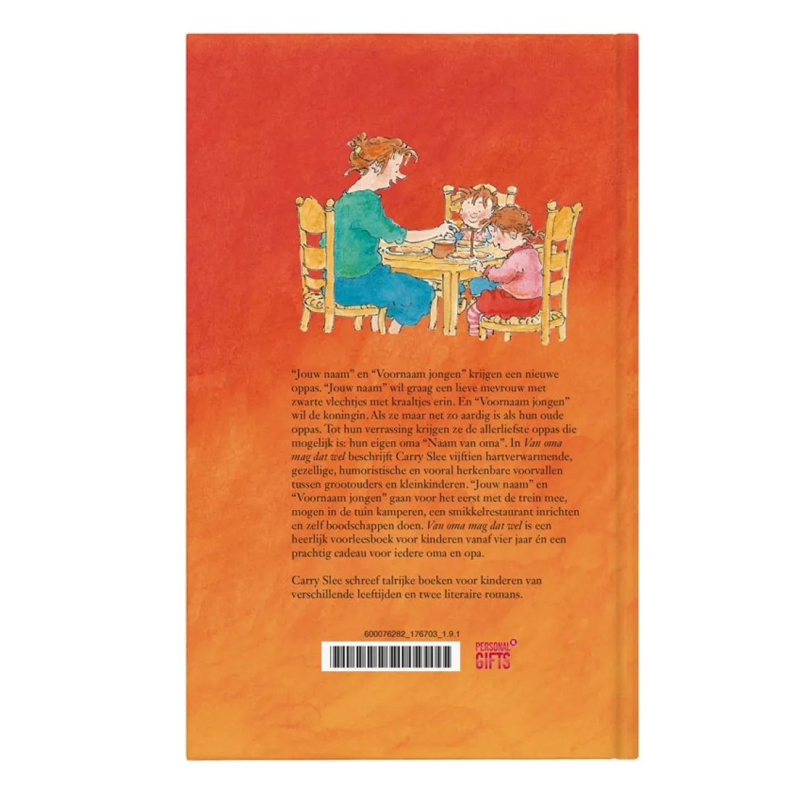 Boek met naam - Van oma mag dat wel