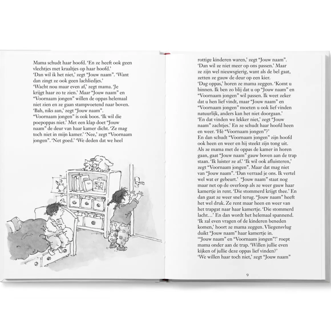 Boek met naam - Van oma mag dat wel