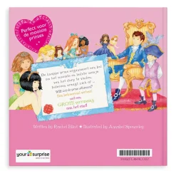 Boek met naam - Wie is de mooiste prinses? - Hardcover