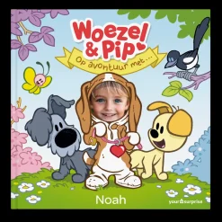 Boek met naam - Woezel en Pip boek - Op avontuur met