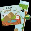 Boek met naam XXL - Als ik groot ben - Incl. groeiposter