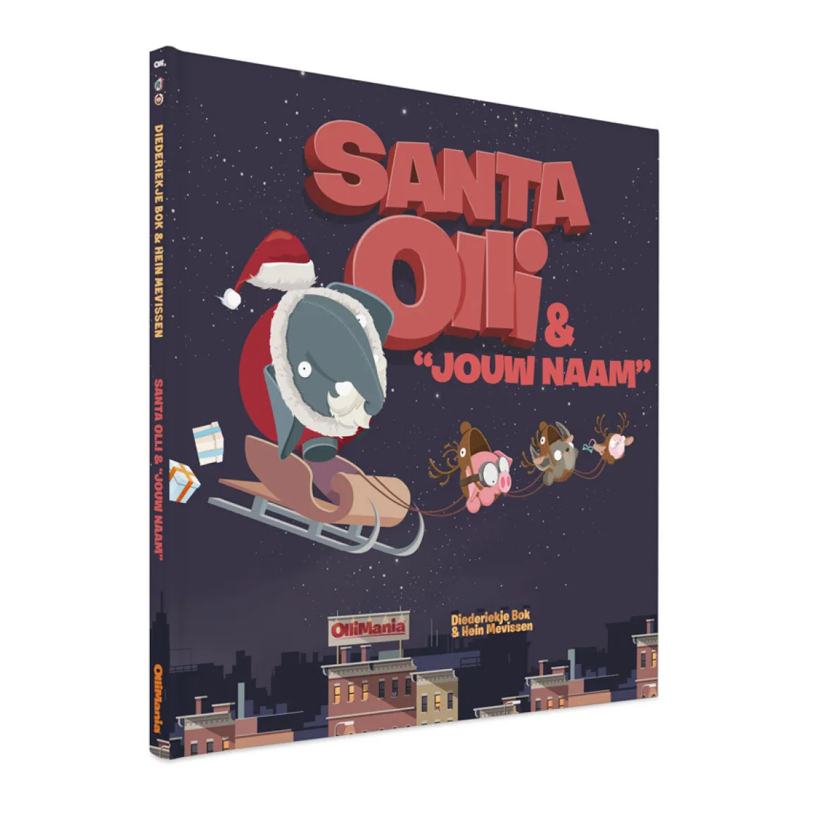 Boek met naam XXL - Ollimania - Santa Olli
