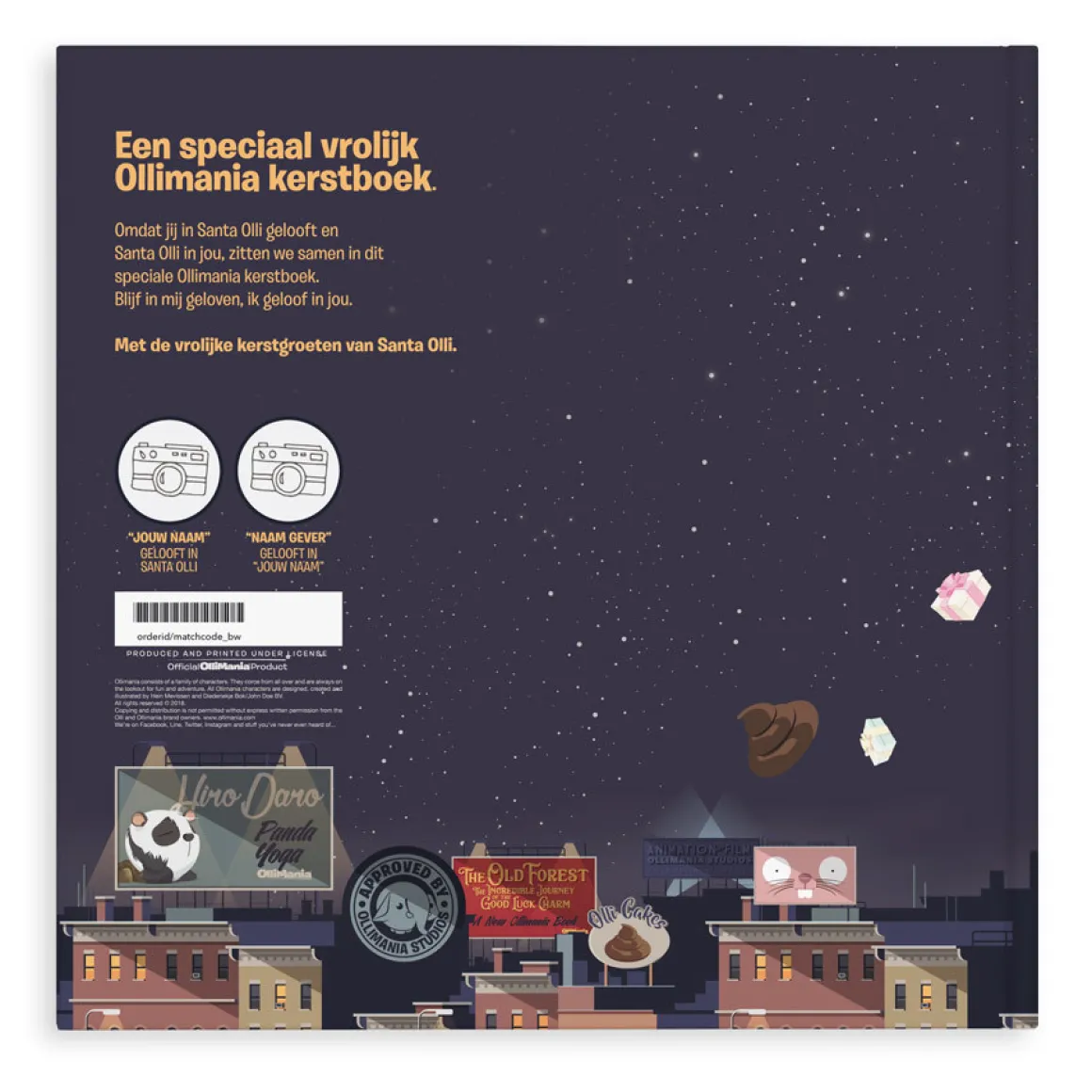 Boek met naam XXL - Ollimania - Santa Olli