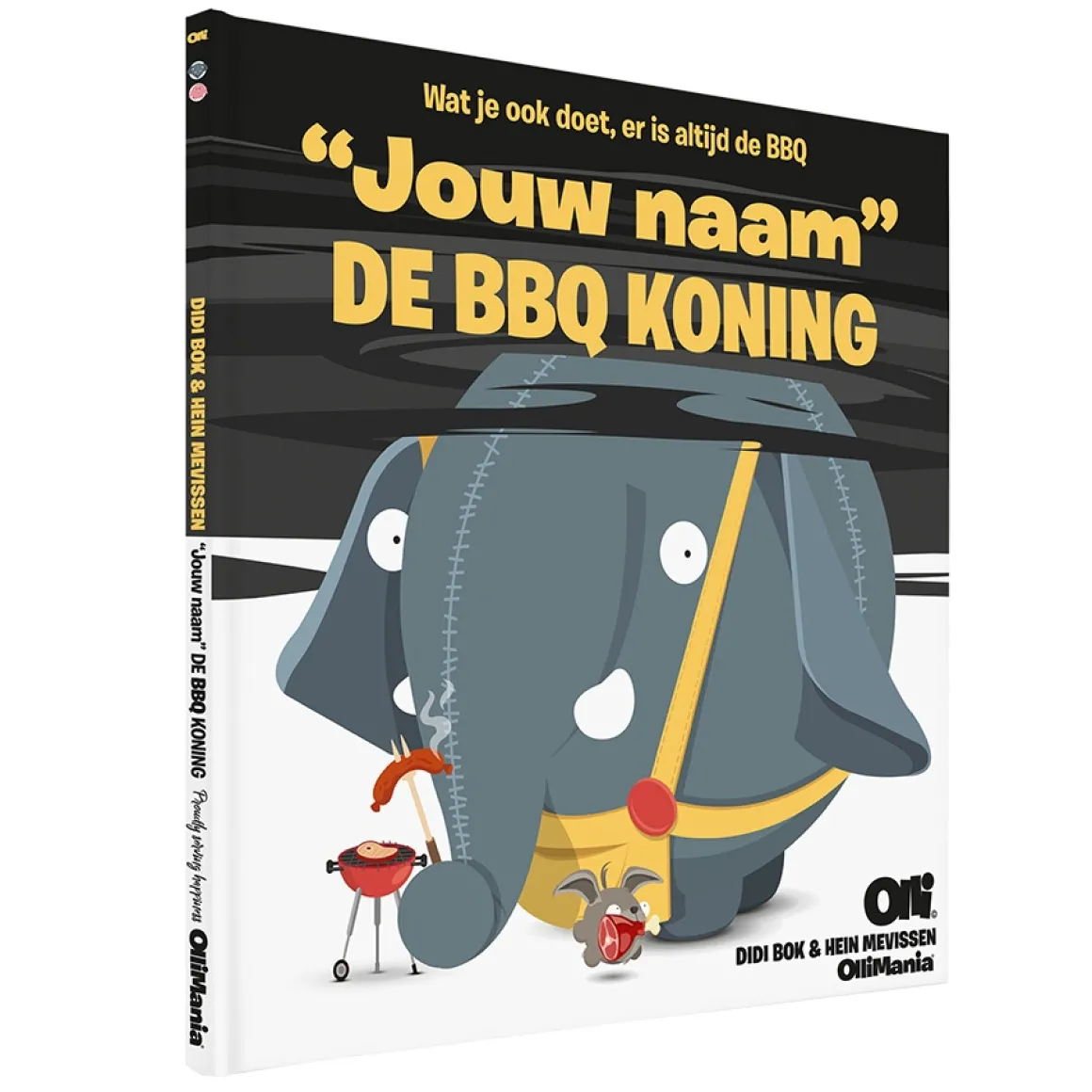 Boek met naam XXL - Ollimania - The BBQ King