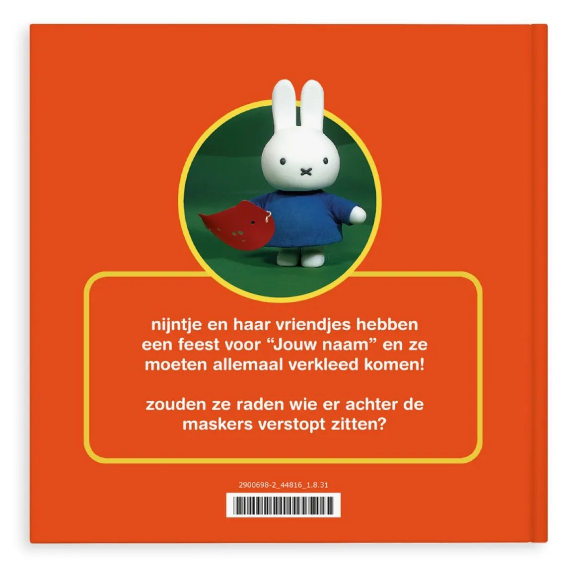 Boek "nijntje een feestje" met naam
