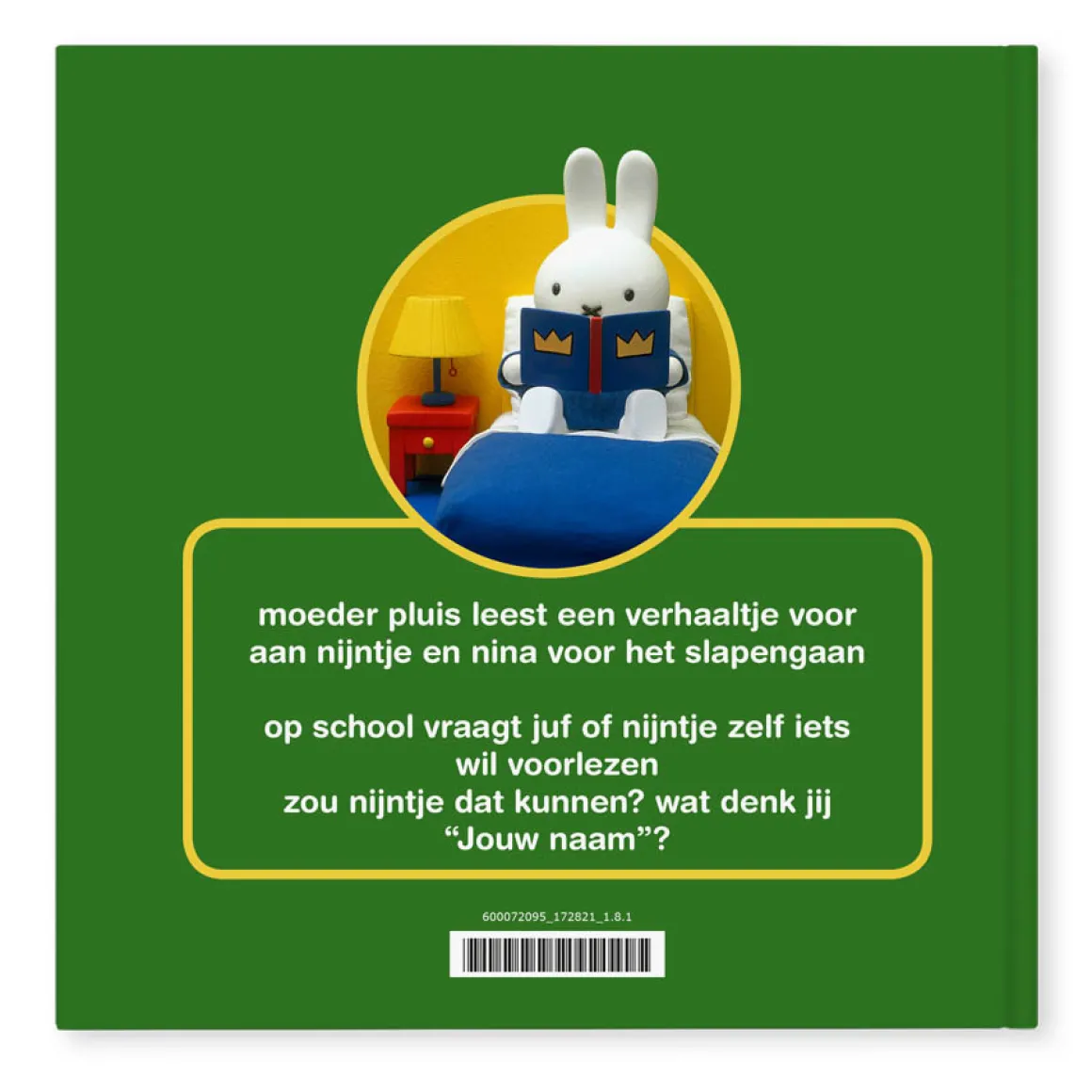 Boek "nijntje leert lezen" personaliseren