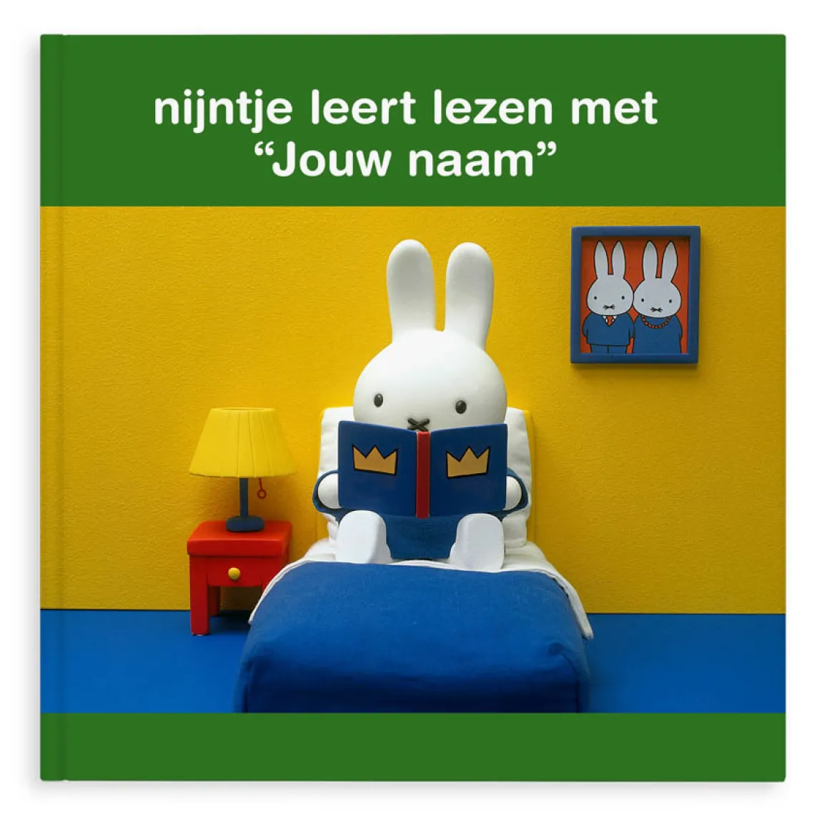 Boek "nijntje leert lezen" personaliseren