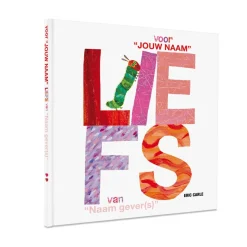 Boek "Rupsje Nooitgenoeg - Liefs" personaliseren