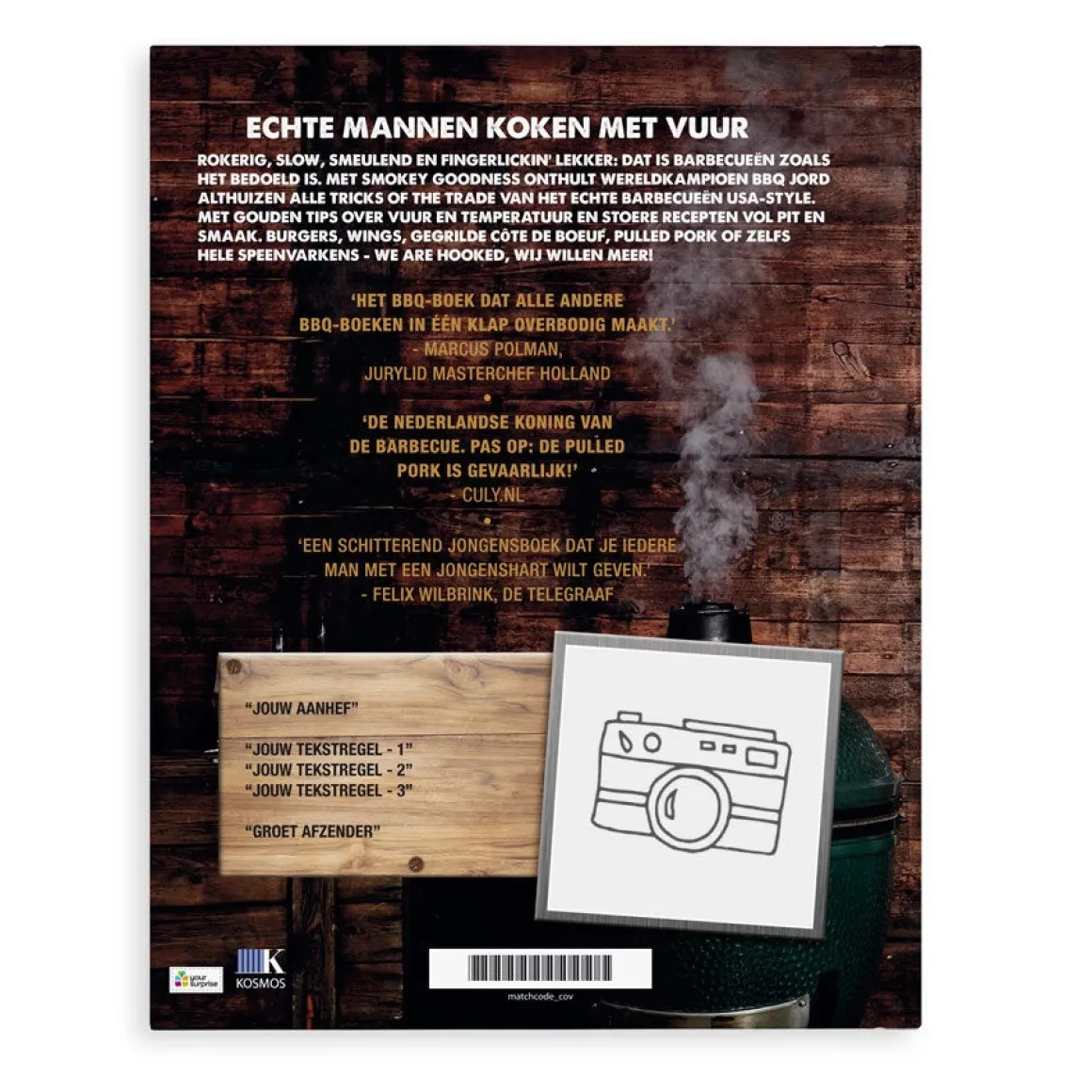 Boek "Smokey Goodness" personaliseren