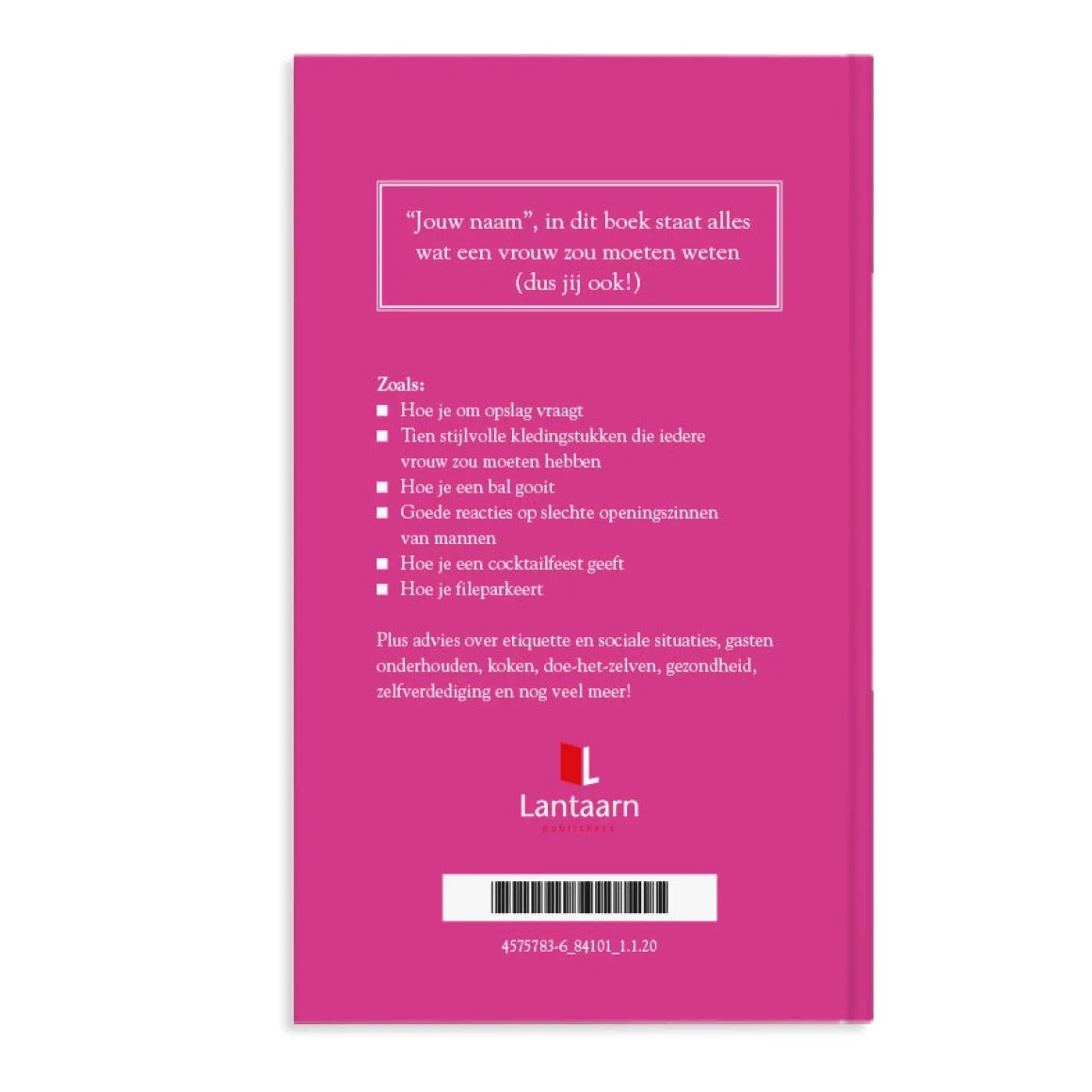 Boek "Vrouwenzaken" personaliseren