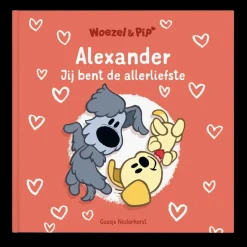 Boek "Woezel & Pip - Jij bent de allerliefste" met naam