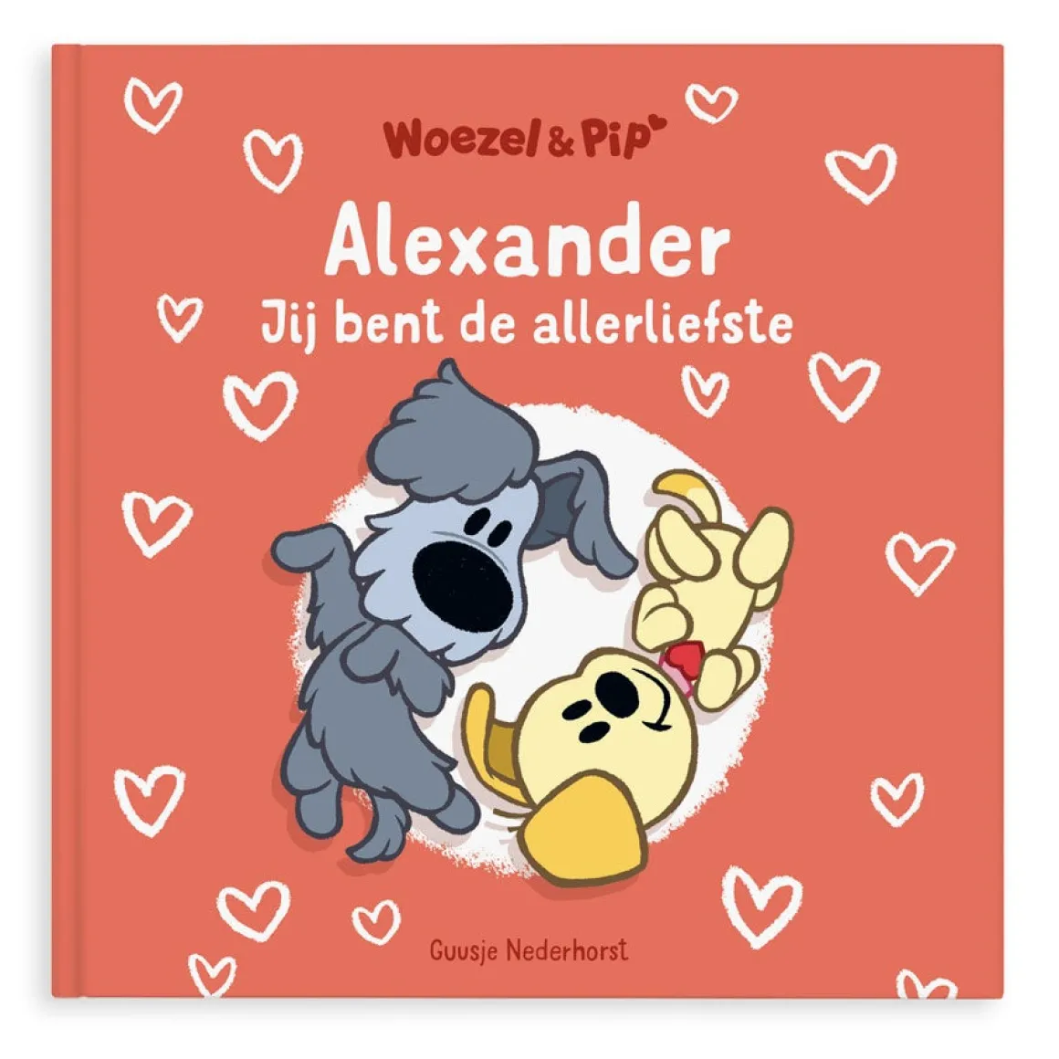 Boek "Woezel & Pip - Jij bent de allerliefste" met naam