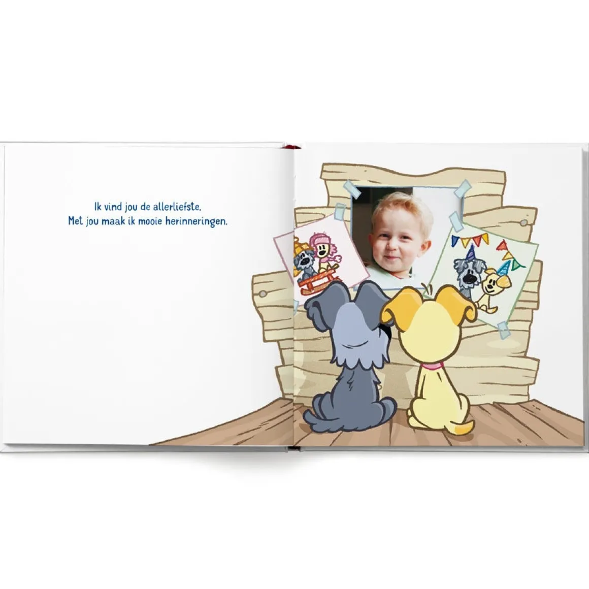 Boek "Woezel & Pip - Jij bent de allerliefste" met naam