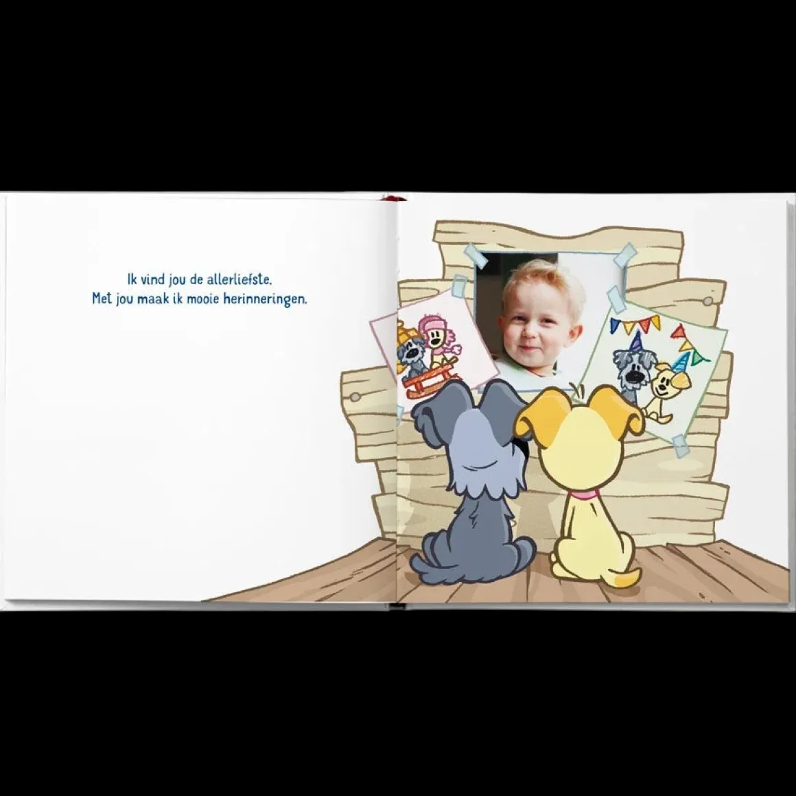 Boek "Woezel & Pip - Jij bent de allerliefste" met naam