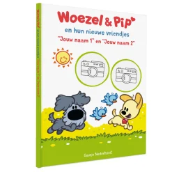 Boek Woezel & Pip tweelingeditie met naam
