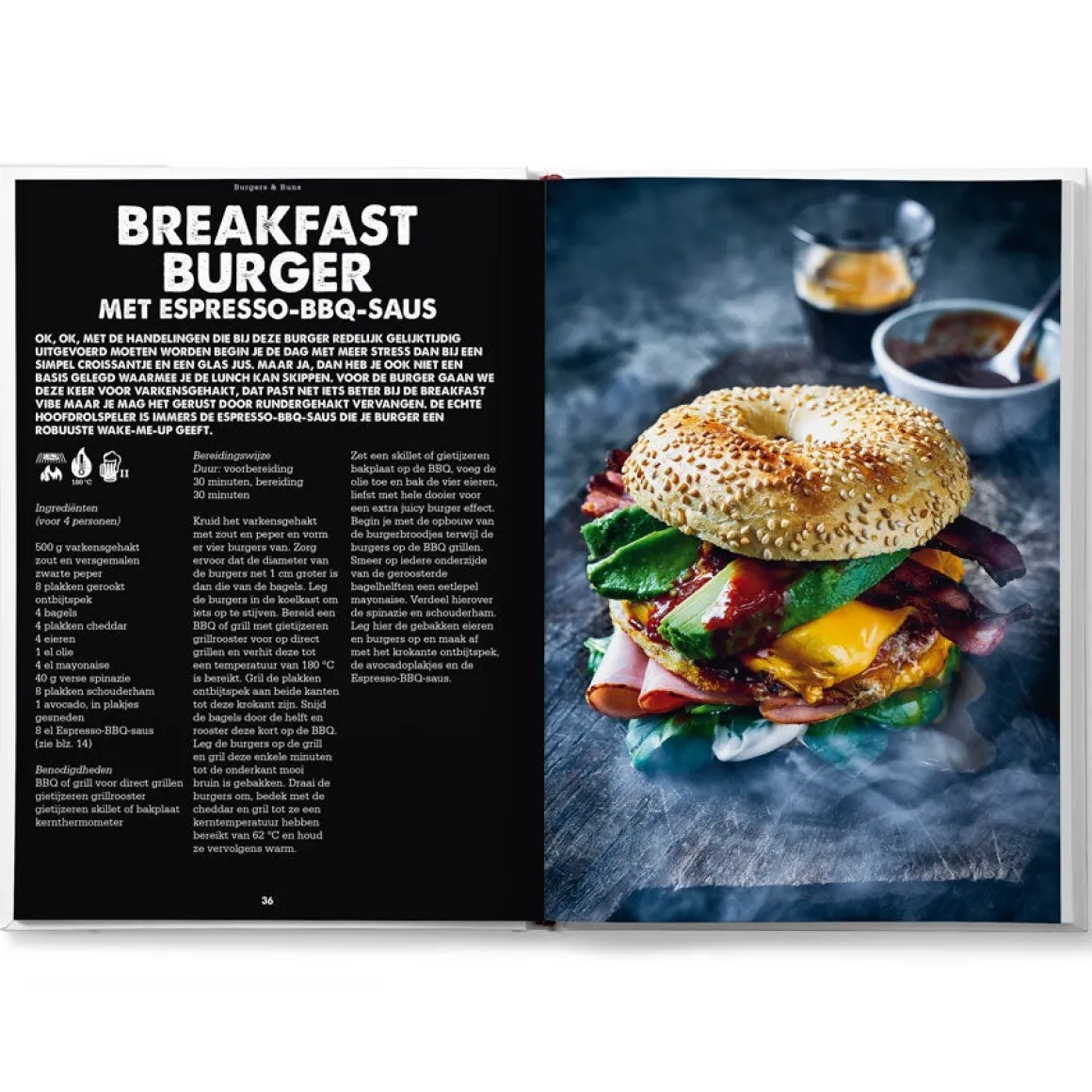 Burgers & BBQ Bites kookboek - hardcover